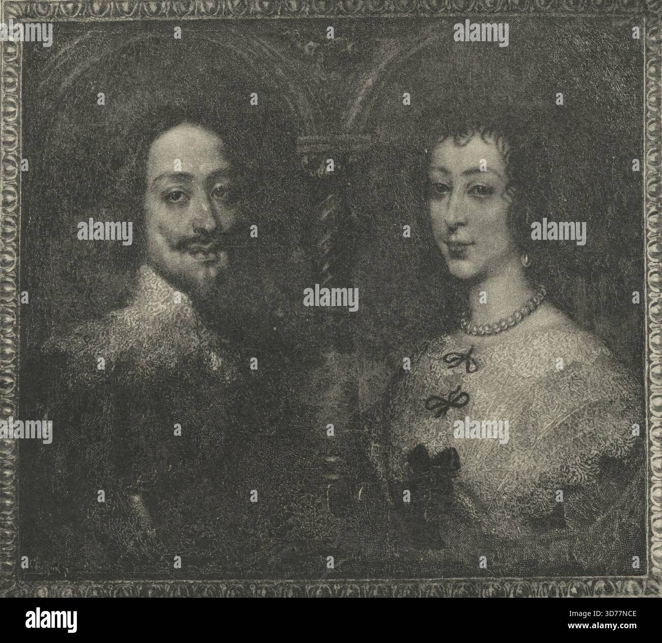 ☆LiLi★King@1225さま☆メナード King charles i and queen henrietta maria hi-res stock photography