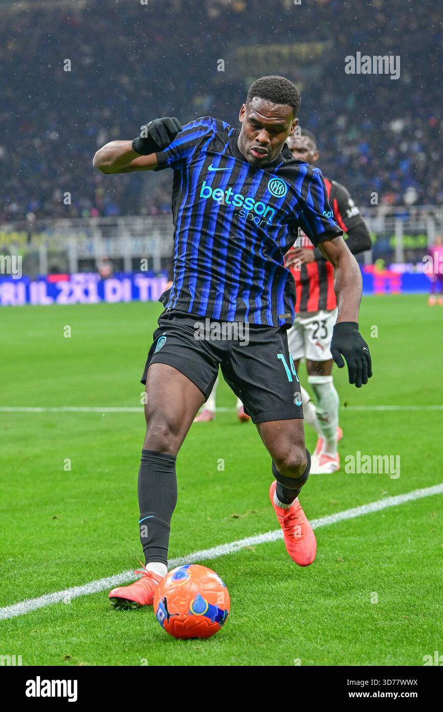Ange-Yoan Bonny of Inter during Inter - FC Internazionale vs AC Milan ...