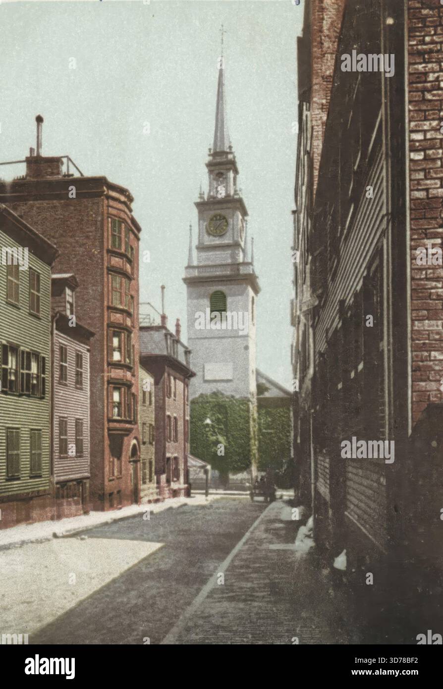 Christ Church (Old North), Boston, Massachusetts, 1898 - 1931 ...