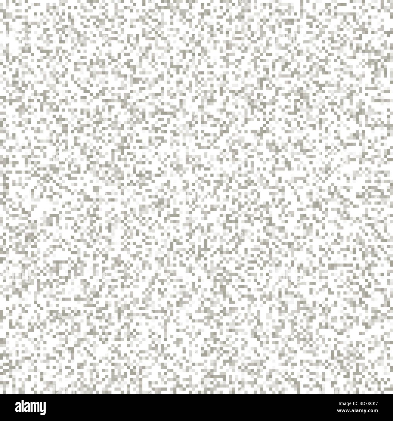 Grayscale Noise Grain Texture Vector Seamless Pattern Background. Vector Illustration Stock Vector