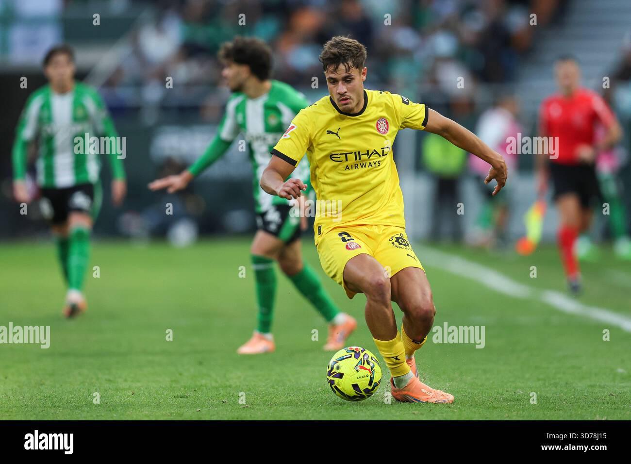 Hugo Rincon of Girona FC during the La Liga EA Sports match between ...