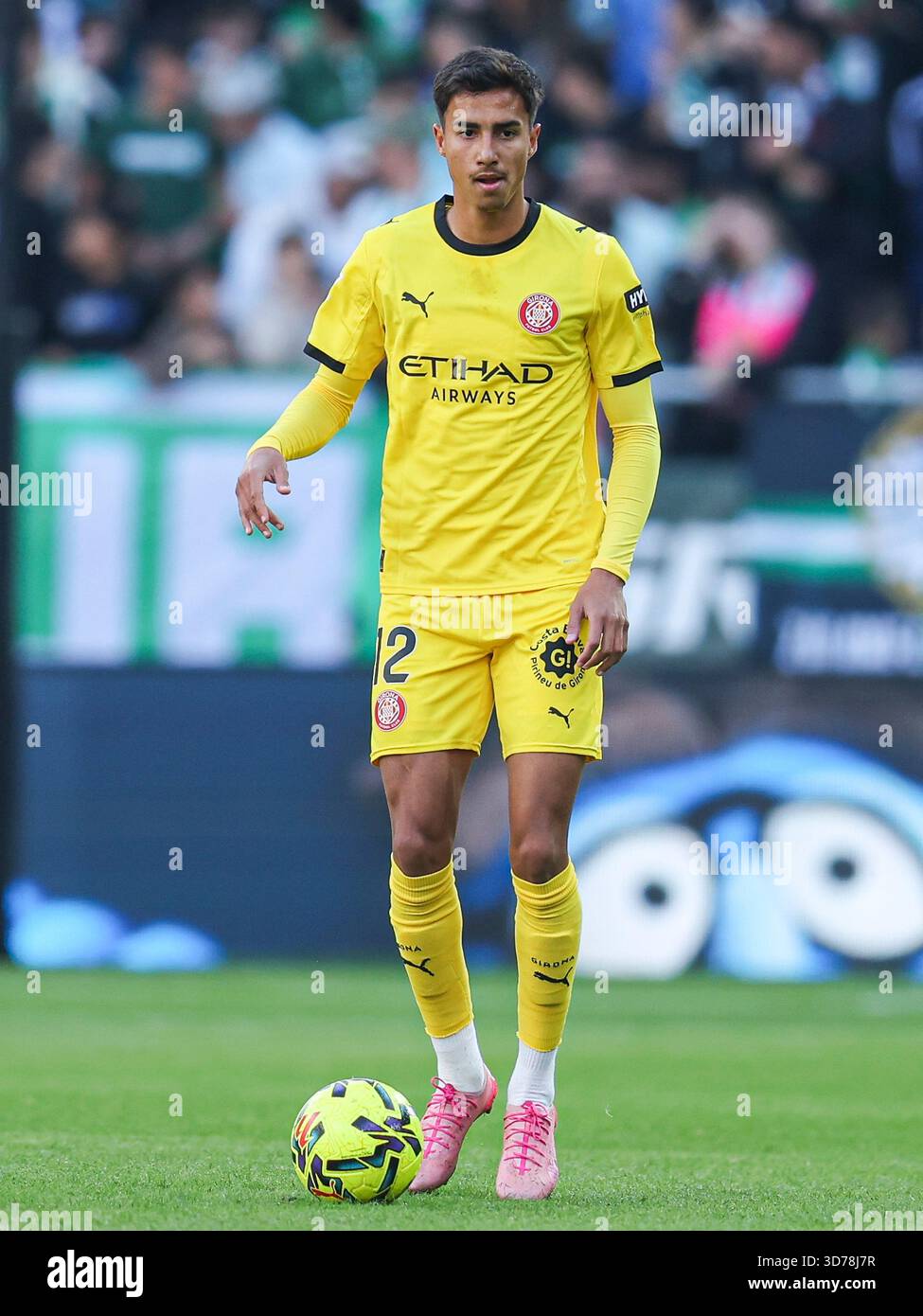 Vitor Reis of Girona FC during the La Liga EA Sports match between Real ...