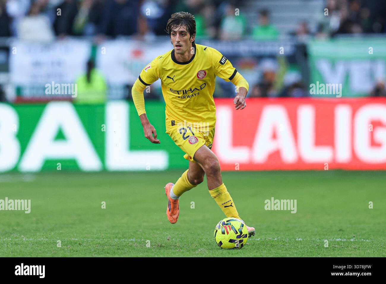 Bryan Gil of Girona FC during the La Liga EA Sports match between Real ...