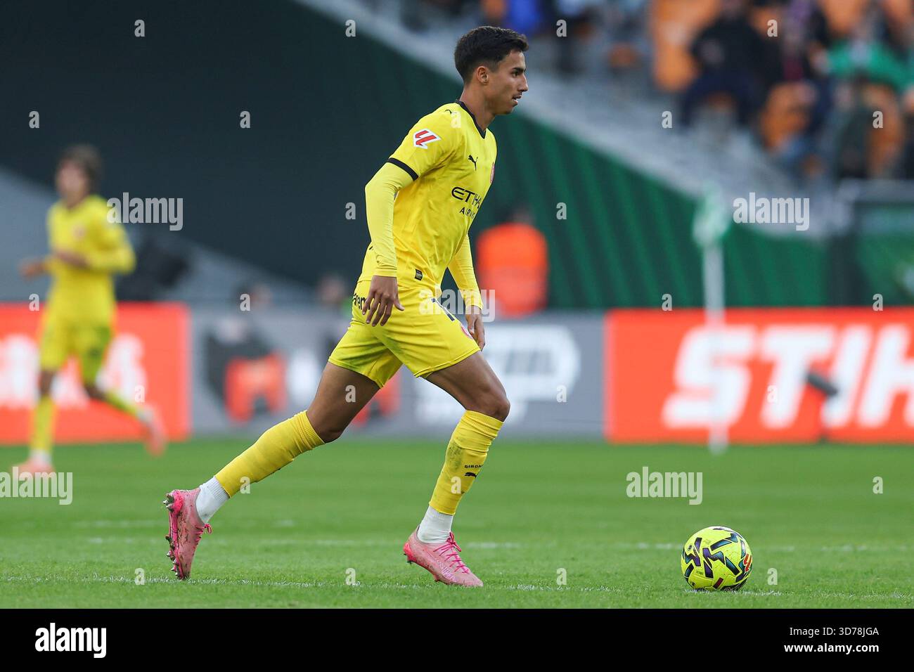 Vitor Reis of Girona FC during the La Liga EA Sports match between Real ...