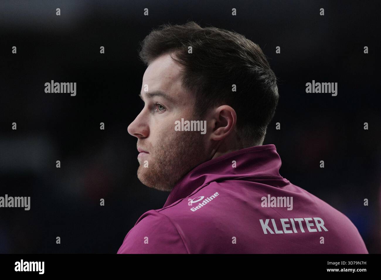 Rylan Kleiter during Canadian Olympic curling trials action against ...