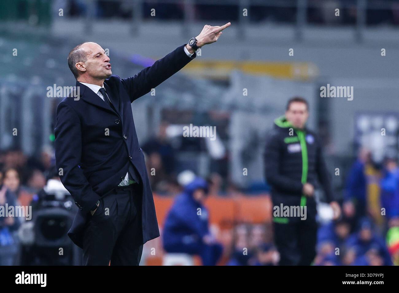 Massimiliano Allegri Head Coach of AC Milan gestures during Serie A ...