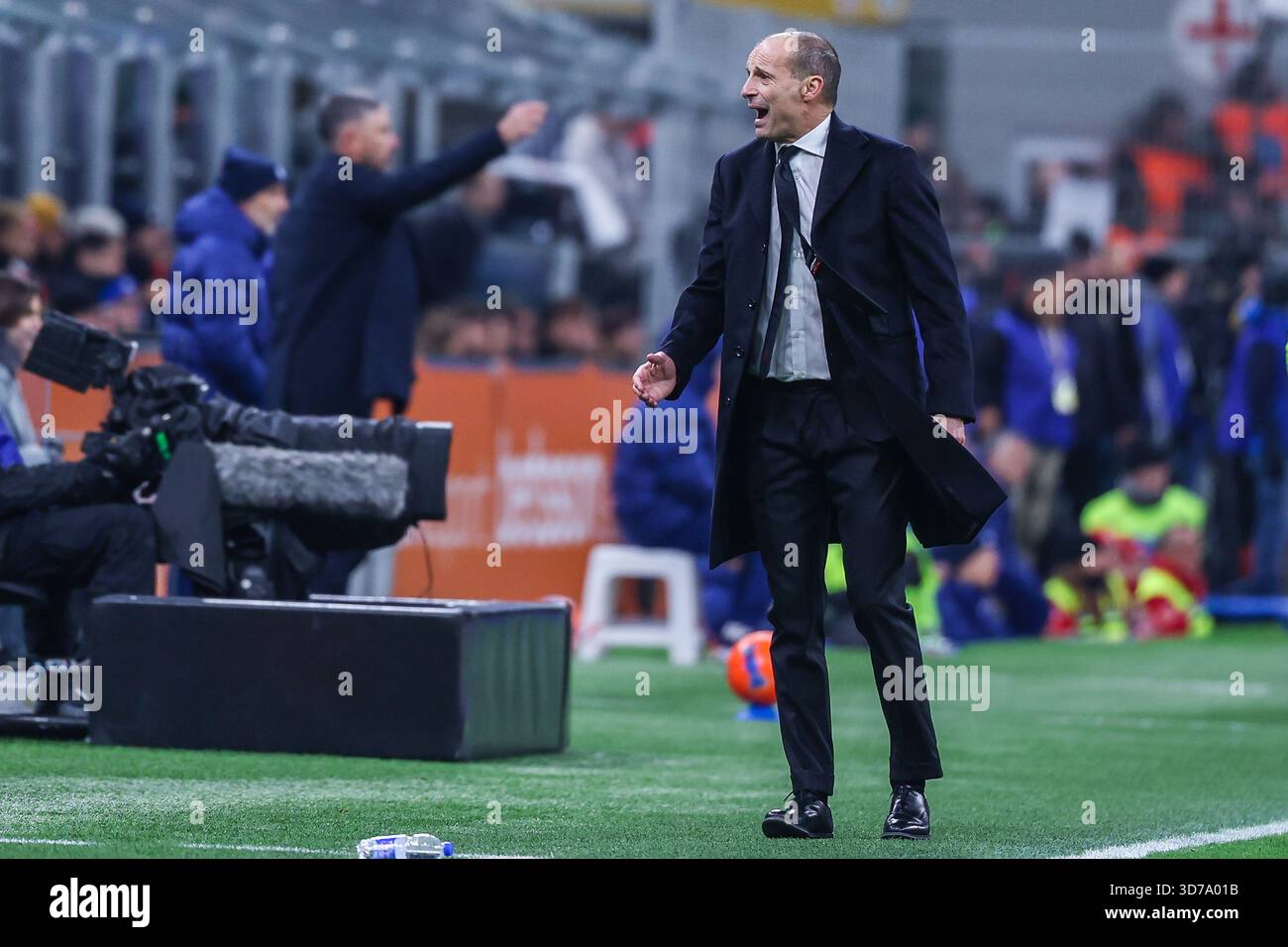 Massimiliano Allegri Head Coach of AC Milan reacts during Serie A 2025/ ...