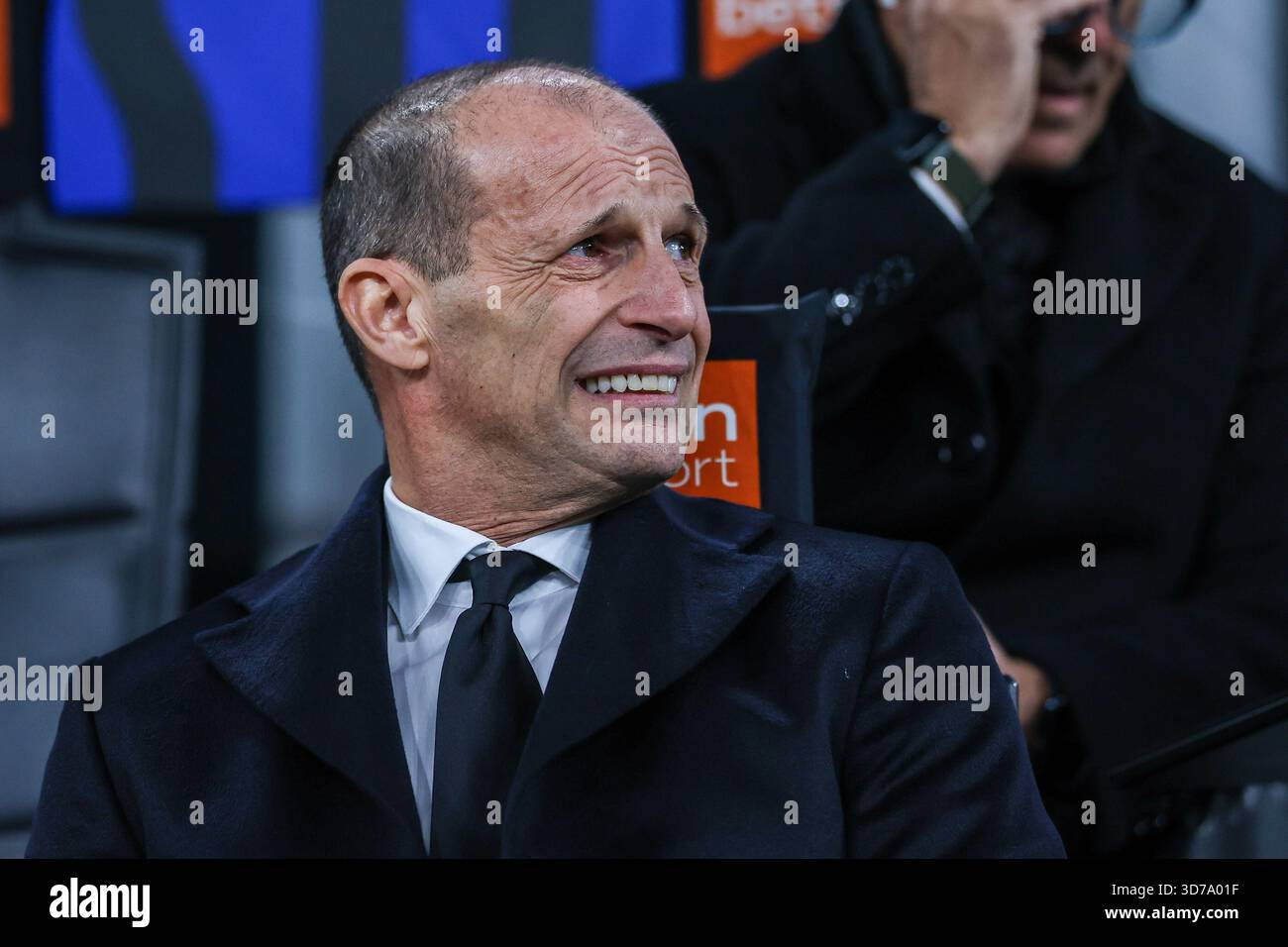 Massimiliano Allegri Head Coach of AC Milan looks on during Serie A ...