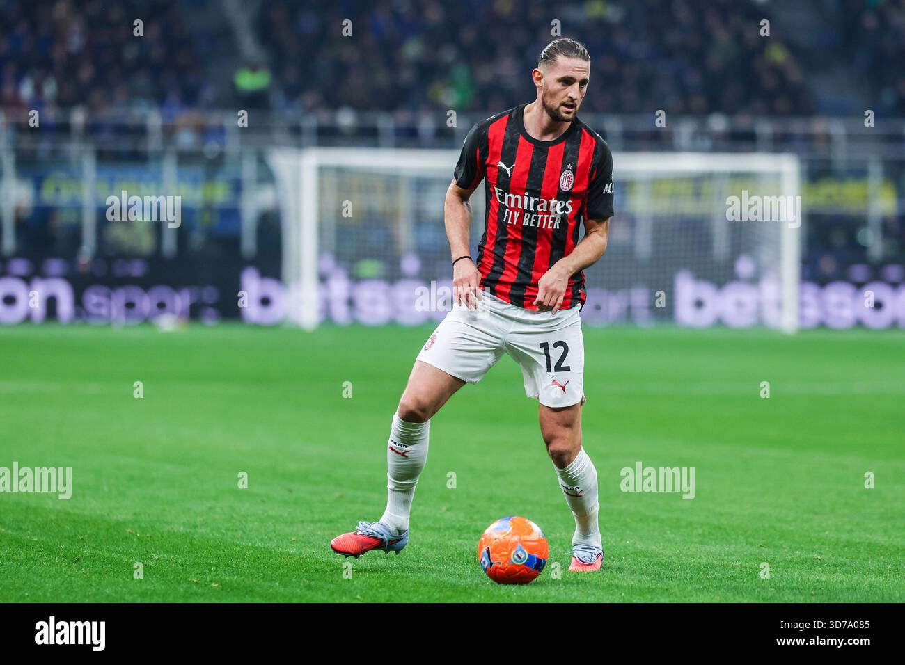 Adrien Rabiot of AC Milan seen in action during Serie A 2025/26 ...