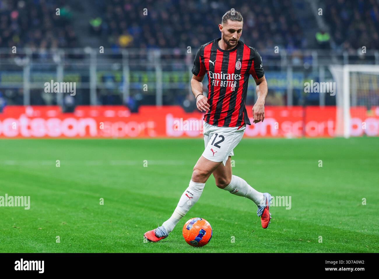 Adrien Rabiot of AC Milan seen in action during Serie A 2025/26 ...