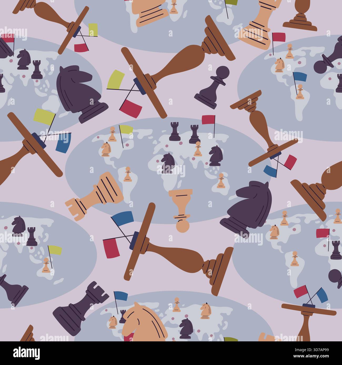 Chess world flag Stock Vector Images - Alamy