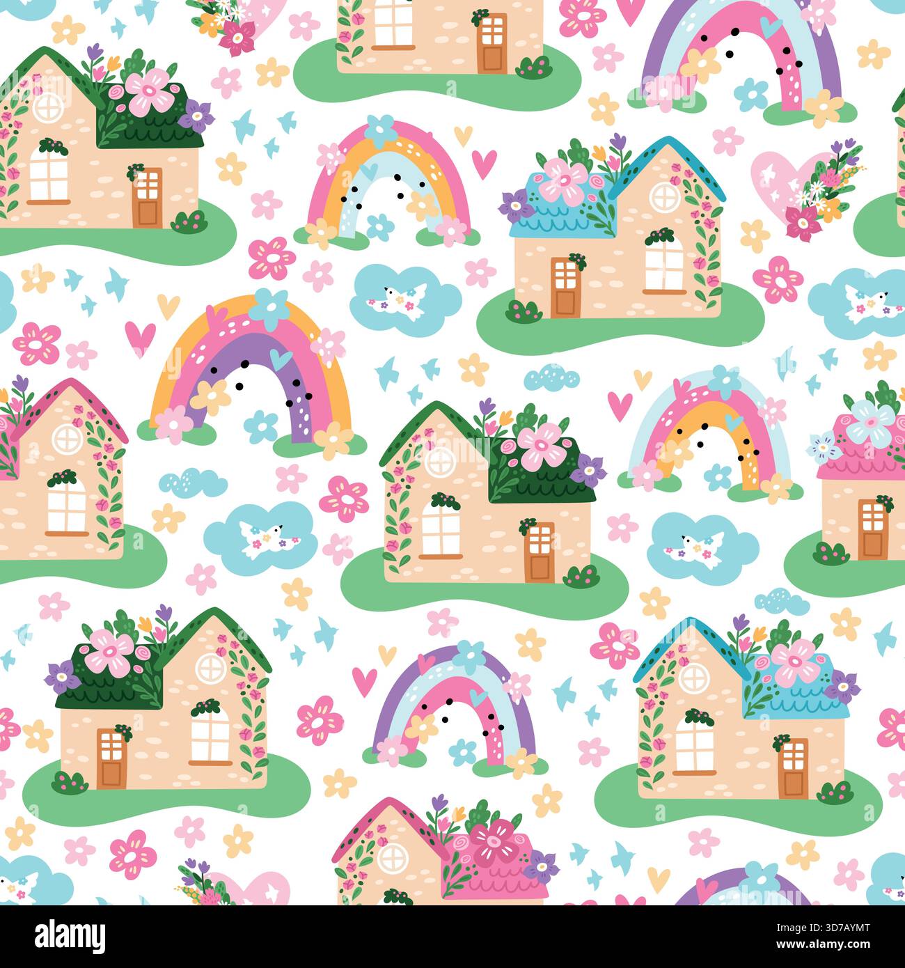 Dove cottage dove cottage Stock Vector Images - Alamy