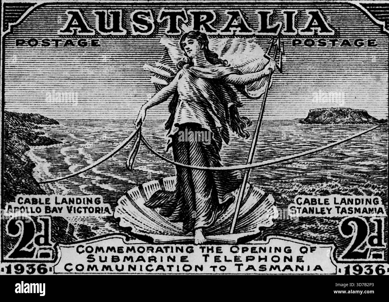 Commemorating The Opening of submarine Telephone Communication to ...