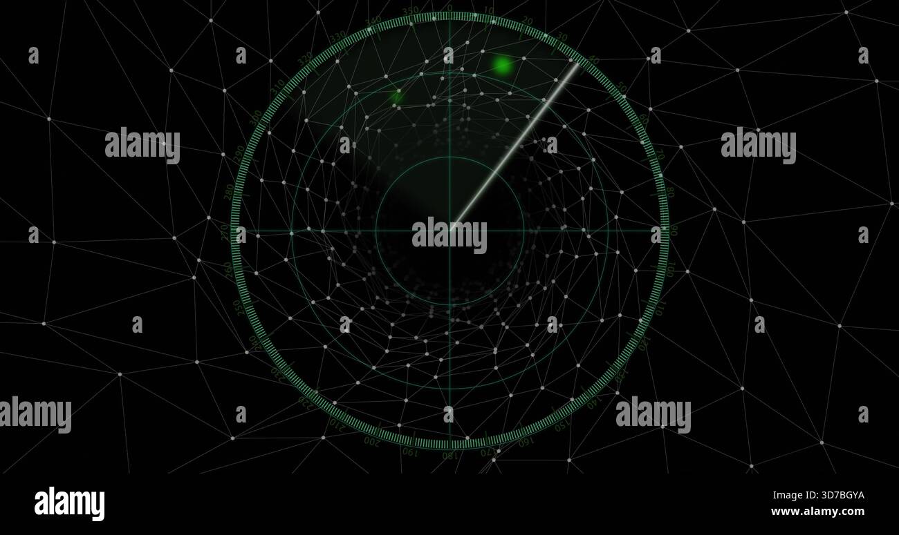 Rotating radar scanning hud hi-res stock photography and images - Alamy