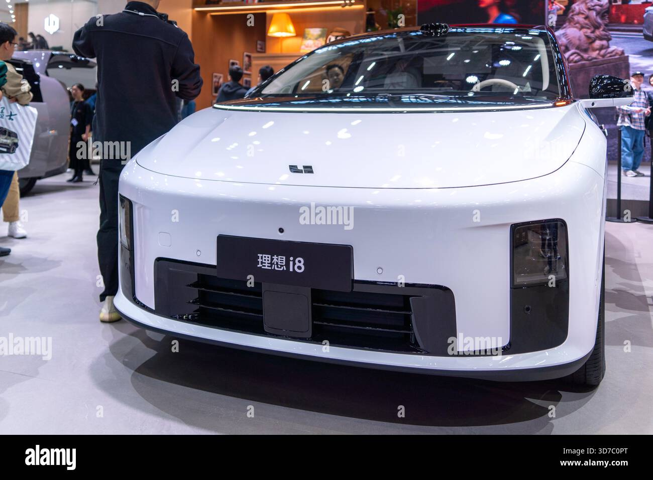 Li Auto Mobile The booth of Li Auto at the 23rd Guangzhou International Automobile ...