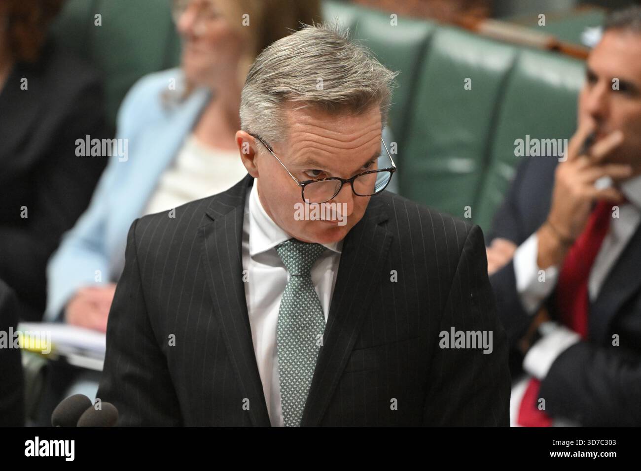 Minister for Climate Change Chris Bowen during Question Time in the ...