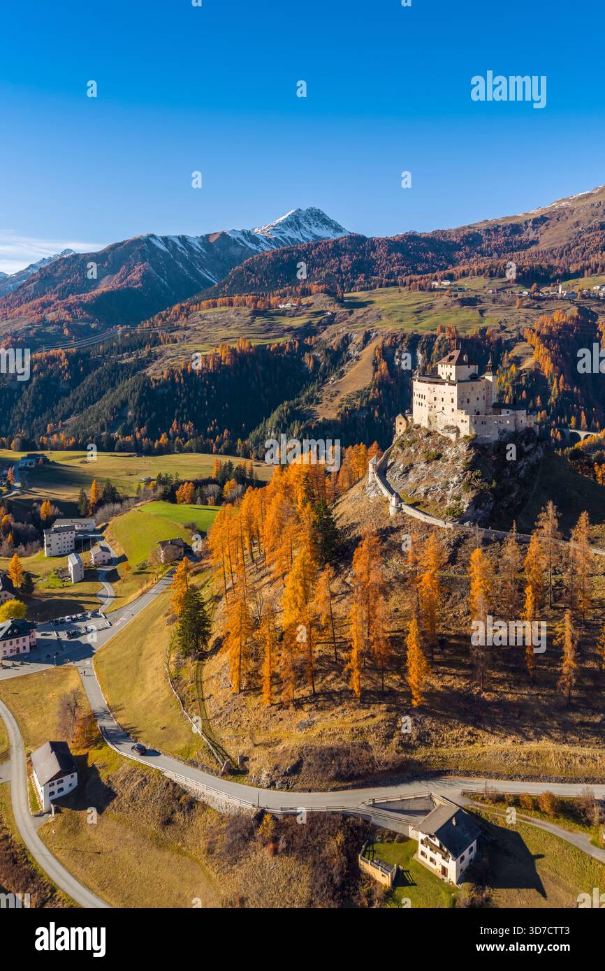Switzerland tarasp castle hi-res stock photography and images - Alamy
