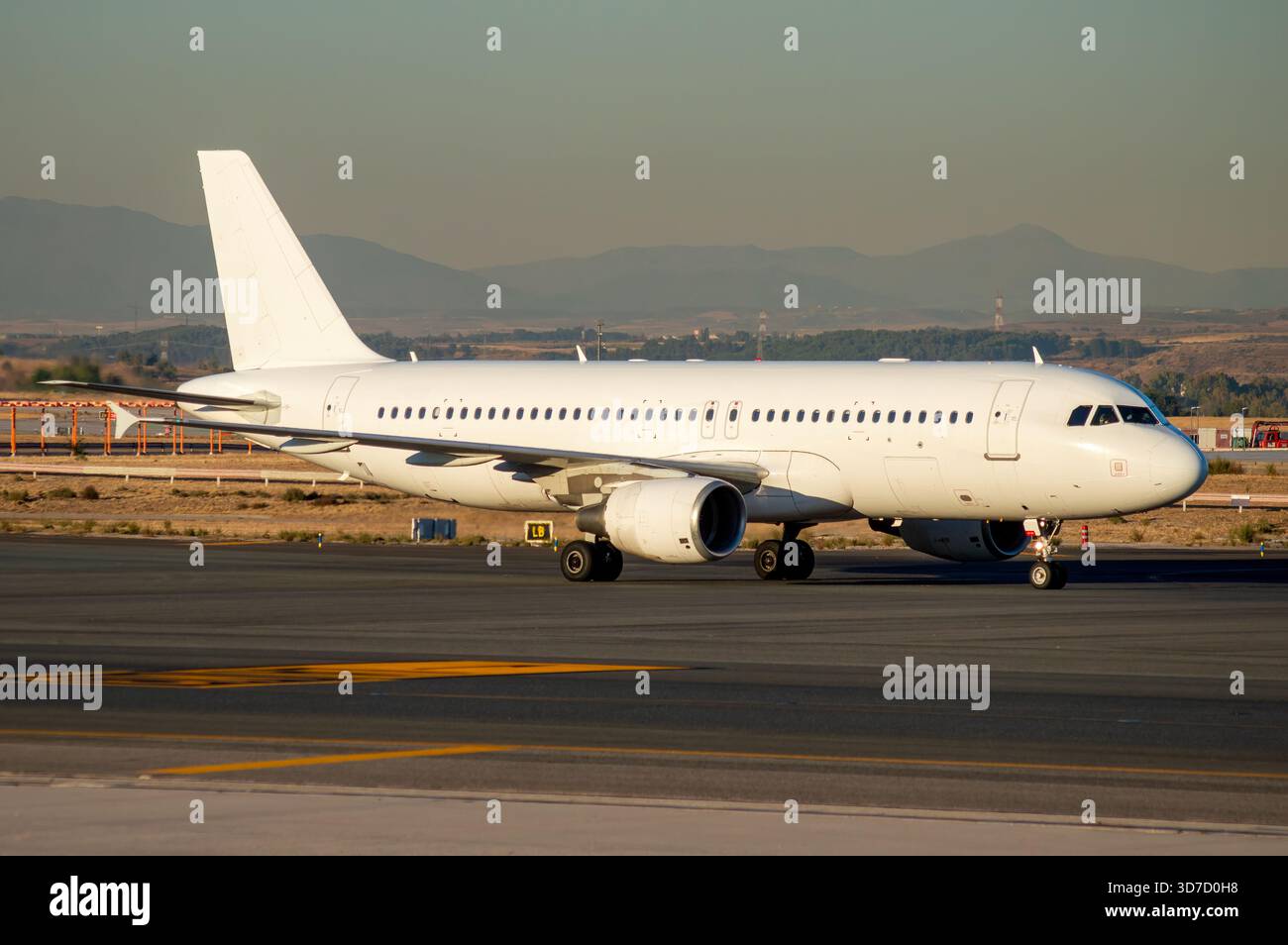 Avión de línea Airbus A320 Stock Photo