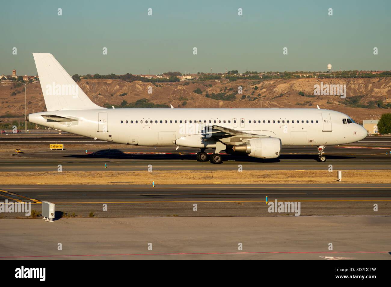 Avión de línea Airbus A320 Stock Photo