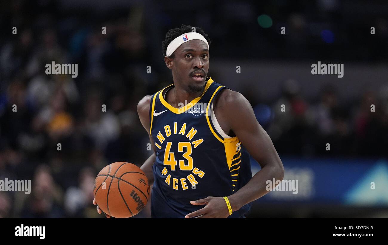 Pascal Nba Indiana Pacers forward Pascal Siakam (43) plays against the Charlotte ...