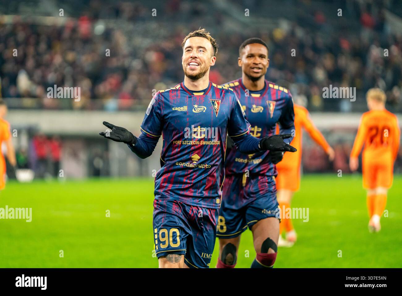 Szczecin 24.11.2025 Soccer mecz 16. kolejka PKO BP Ekstraklasa sezon