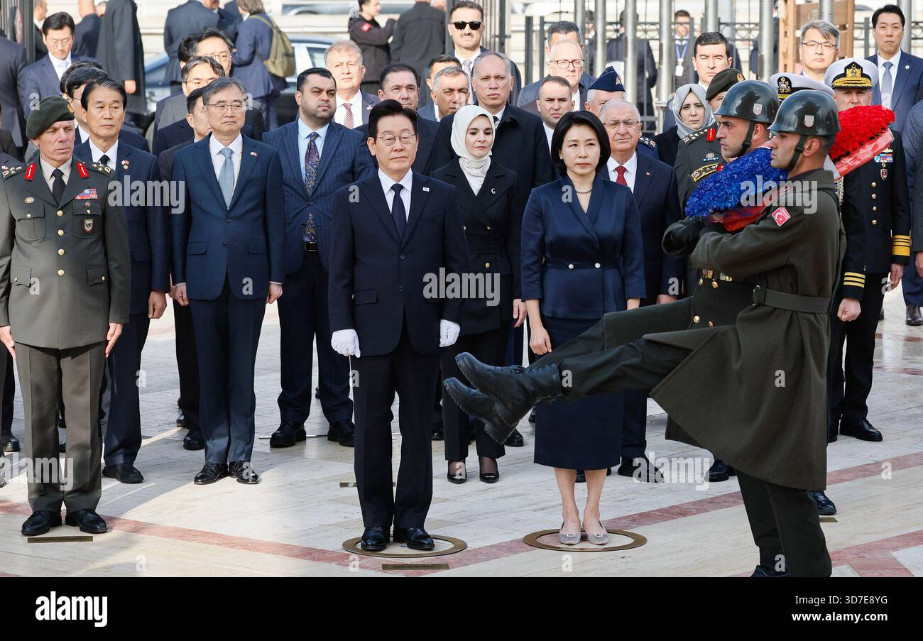 Lee Visits Korean War Memorial In Turkey President Lee Jae Myung C lee-visits-korean-war-memorial-in-turkey-president-lee-jae-myung-c