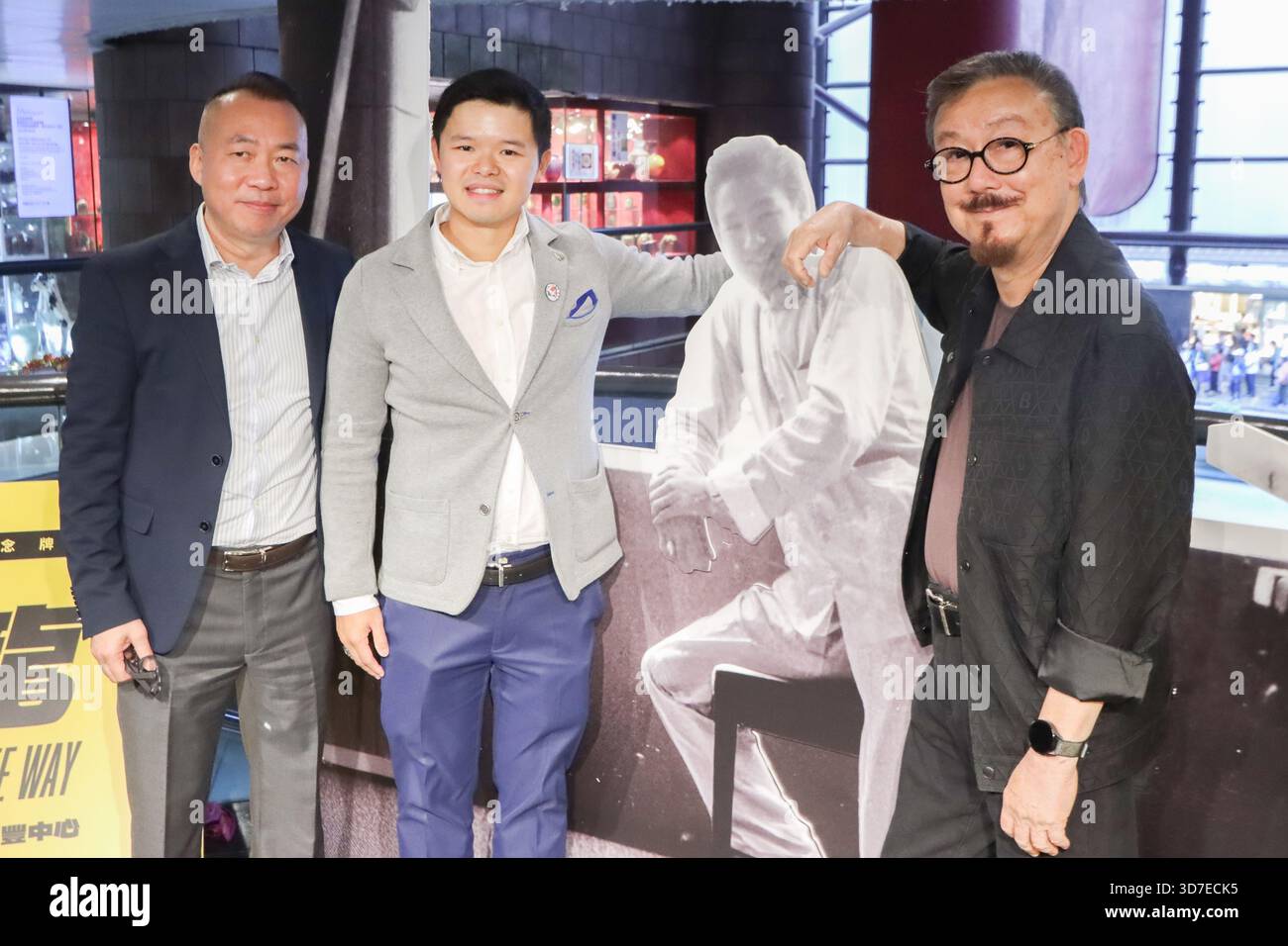 Gabriel Li (C), Director of Prudential Enterprise Limited, Robert Lee ...
