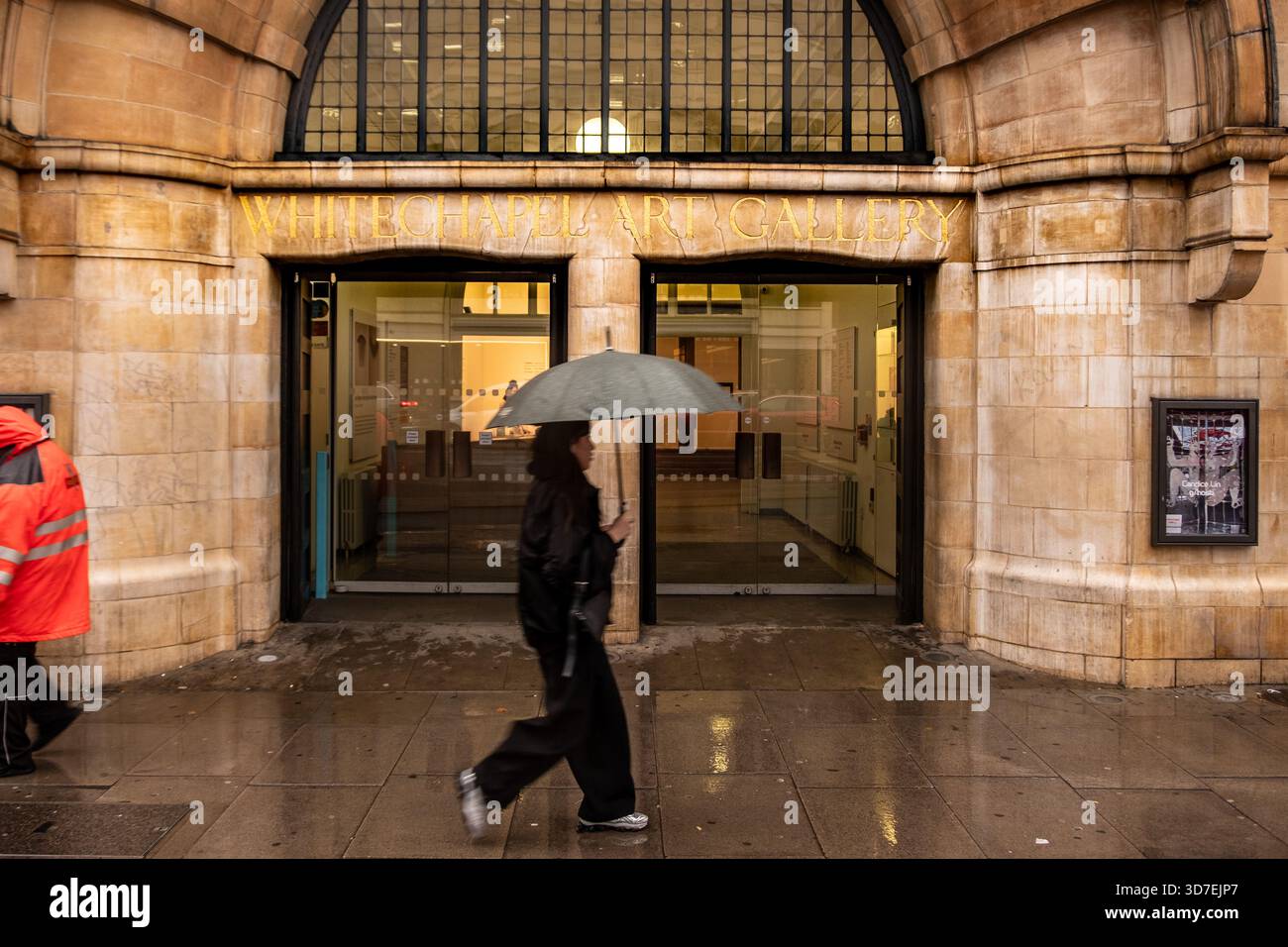 LONDON - OCTOBER 29, 2025: Whitechapel Art Gallery E1 – entrance on ...
