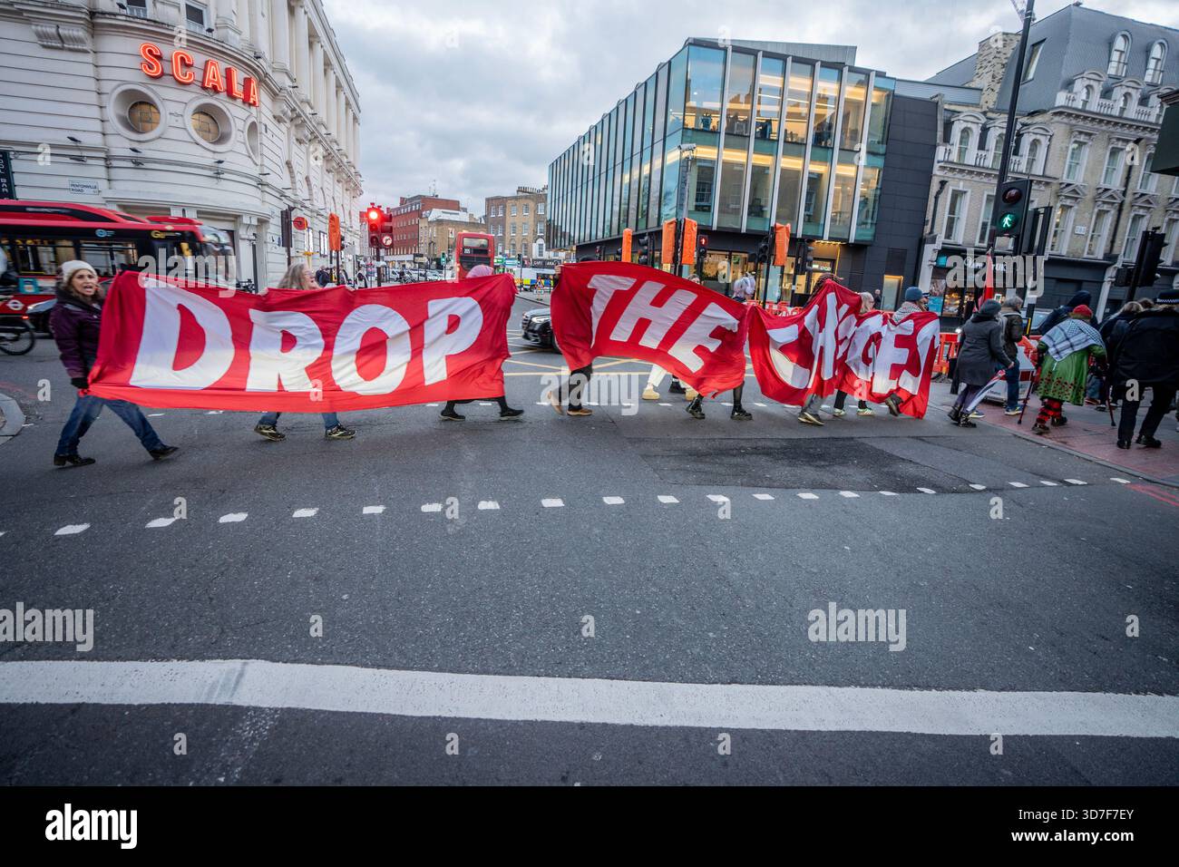 London, England, UK. (25th November 2025) . As the hunger strike by the ...
