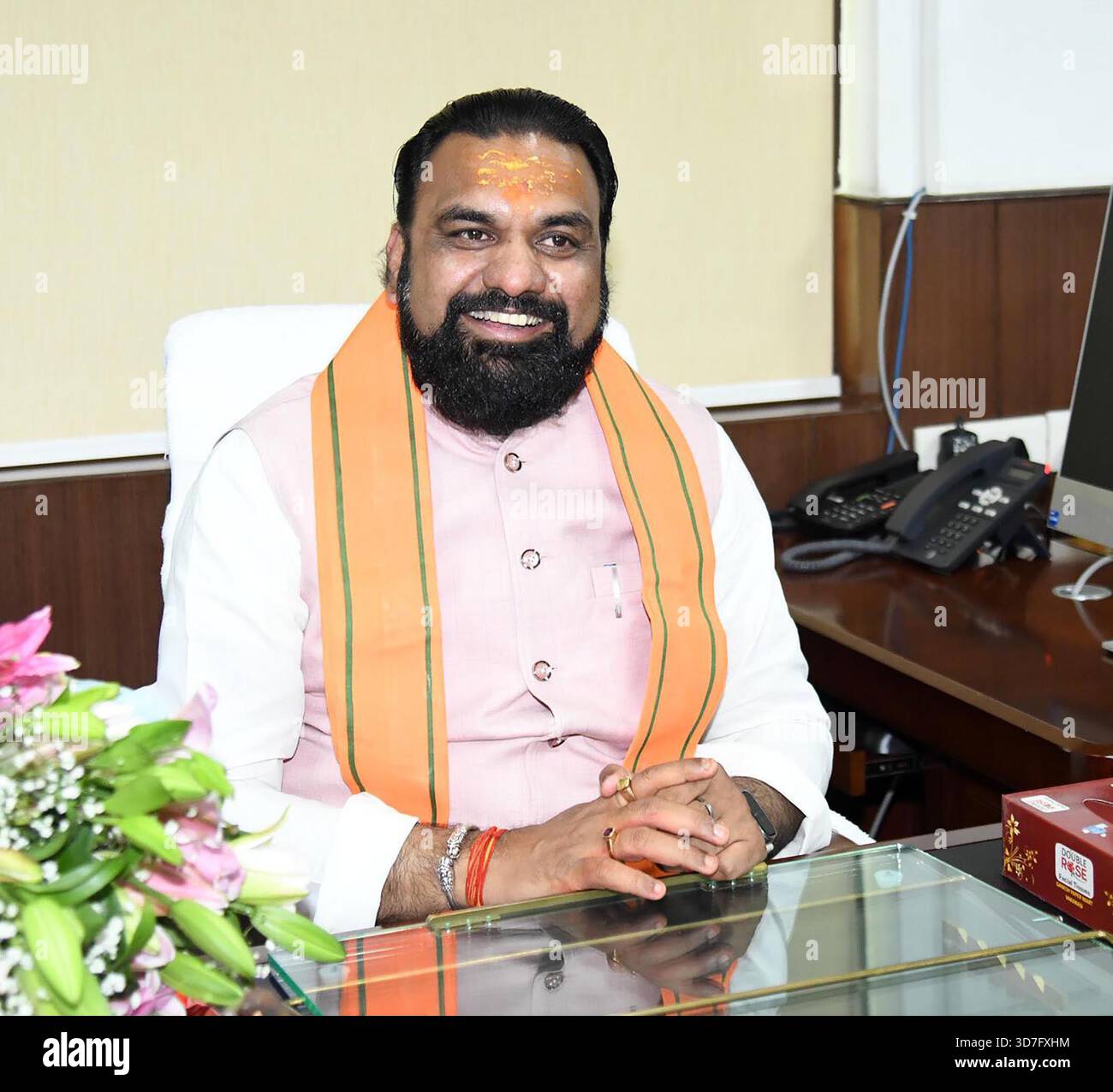 PATNA INDIA NOVEMBER 25 Bihar Deputy Chief Minister Samrat 