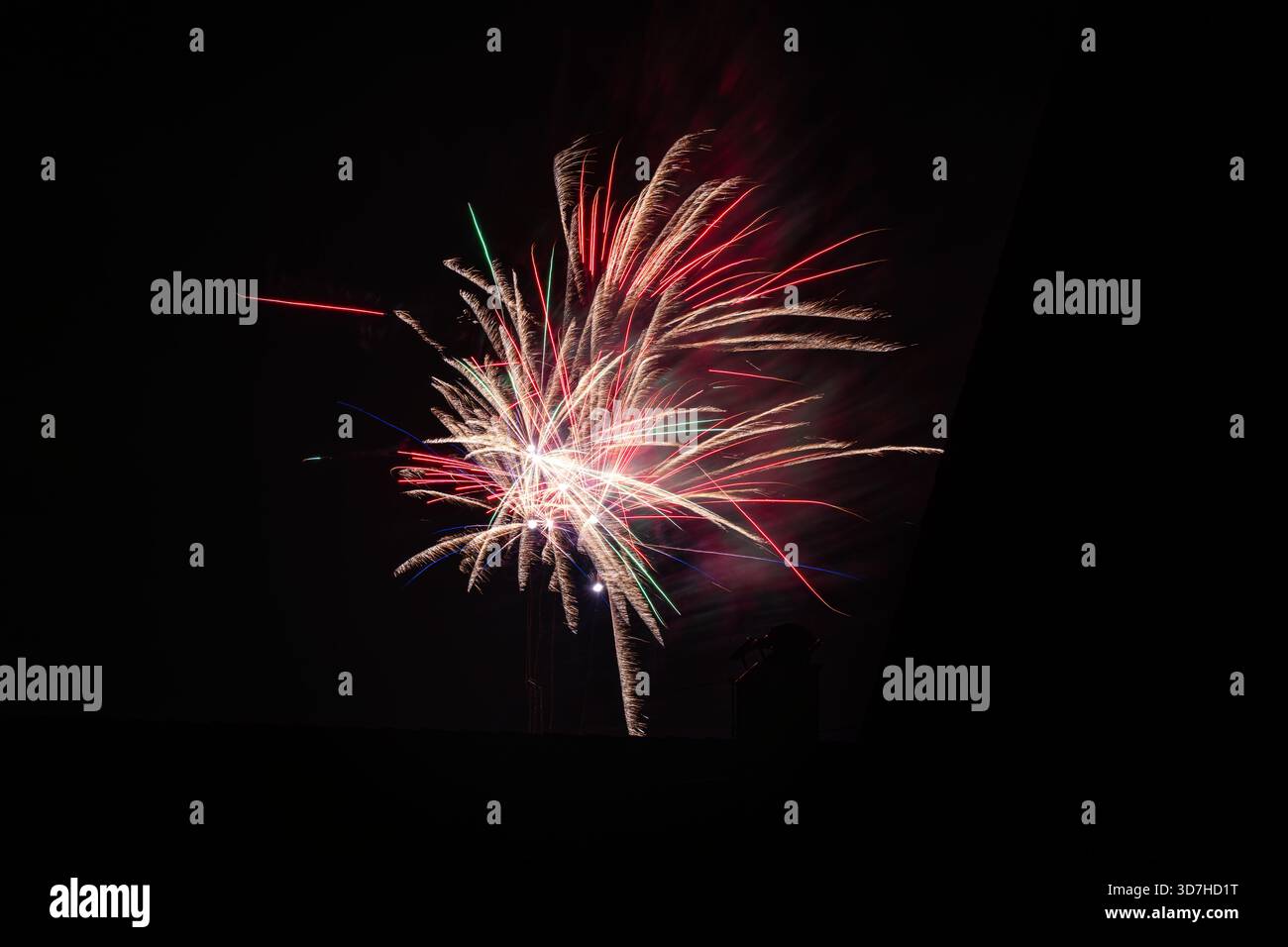 Dynamic firework burst streaks hi-res stock photography and images - Alamy