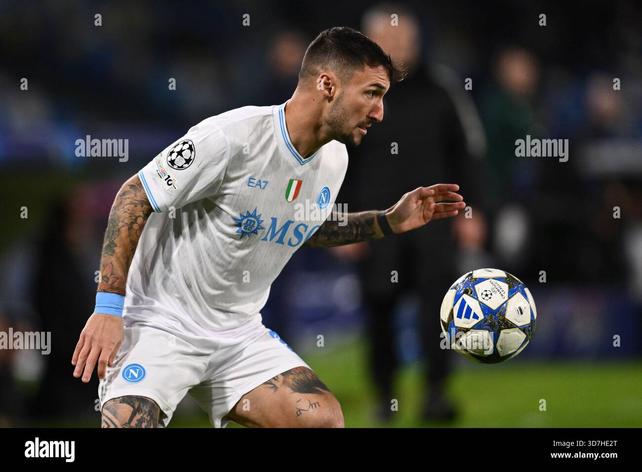 Politano Matteo Politano of S.S.C. Napoli is in action during the UEFA Champions ...