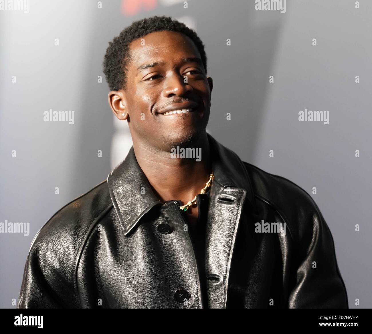 November 22, 2025, Las Vegas, Nevada, USA: Actor Damson Idris arrives ...