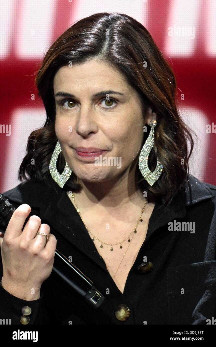 Charlotte D Ornellas Attending The Lagardere News Event Face A Vous 