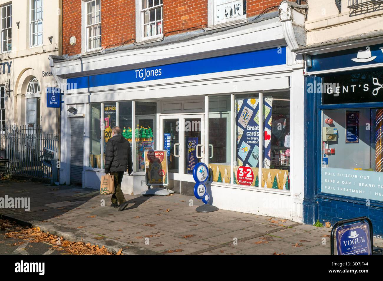 Branch of TG Jones shop store newly rebranded from WH Smith, Devizes ...