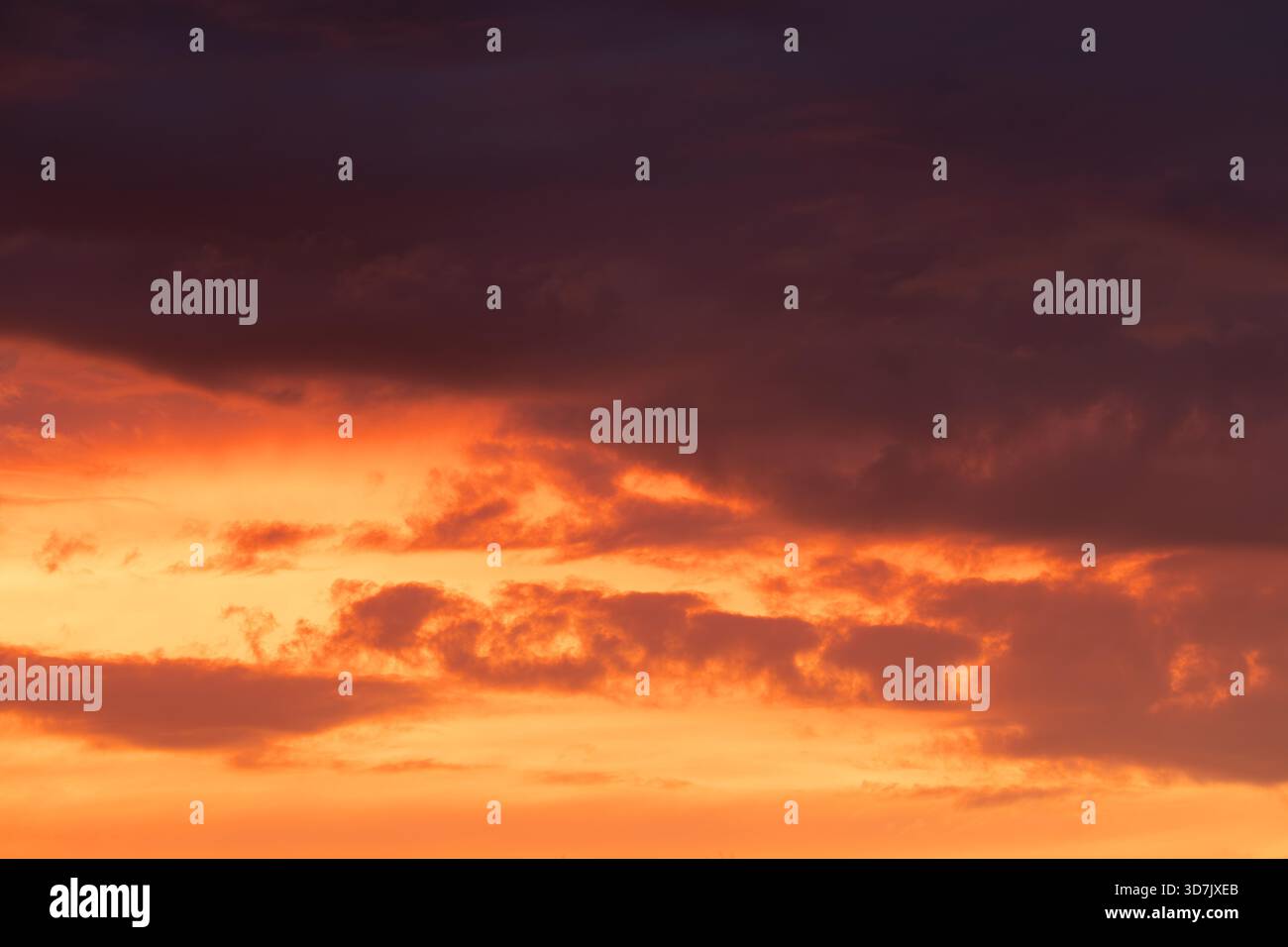 Low angle view to sky with clouds Stock Photo