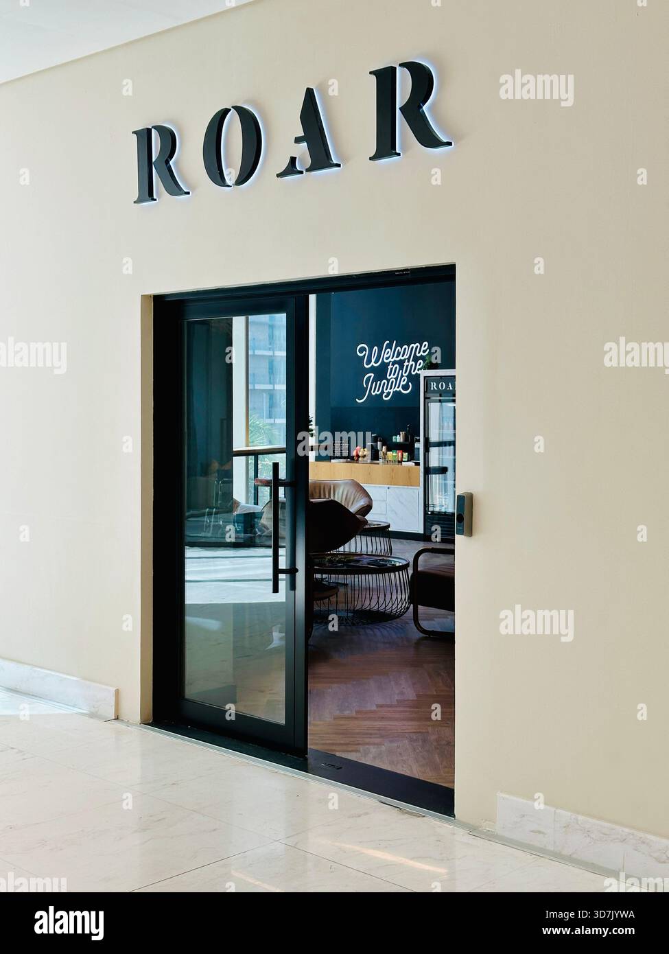 Roar Fitness Dubai - Smartphone Captured Stock Image