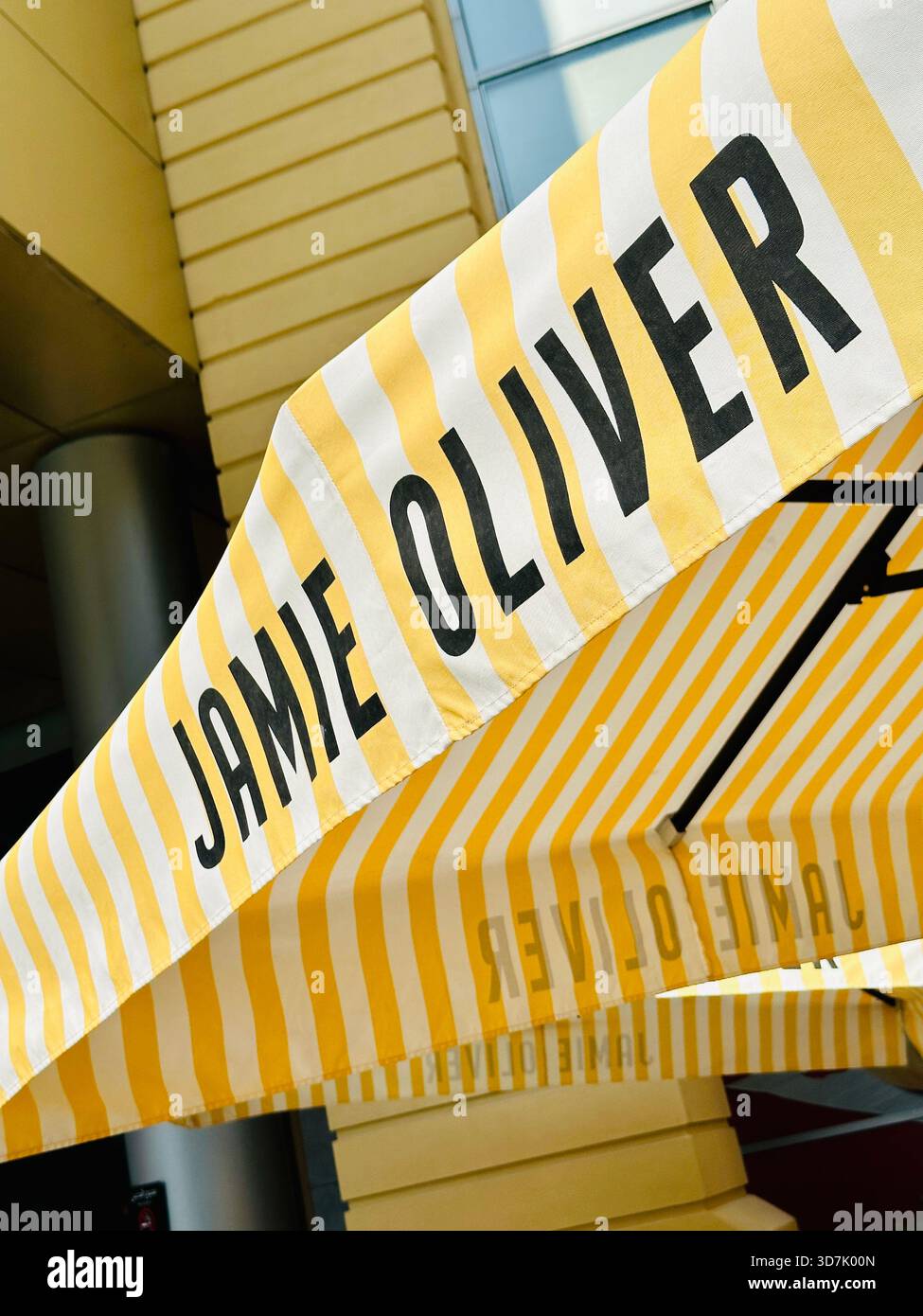 Jamie Oliver Restaurant Dubai Mall - Smartphone Captured Stock Image