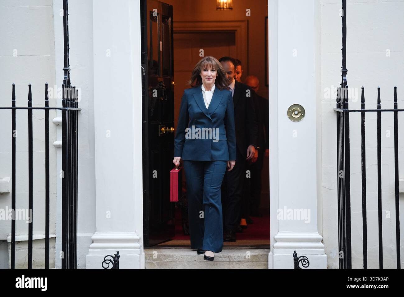 Chancellor of the Exchequer Rachel Reeves leaves 11 Downing Street ...