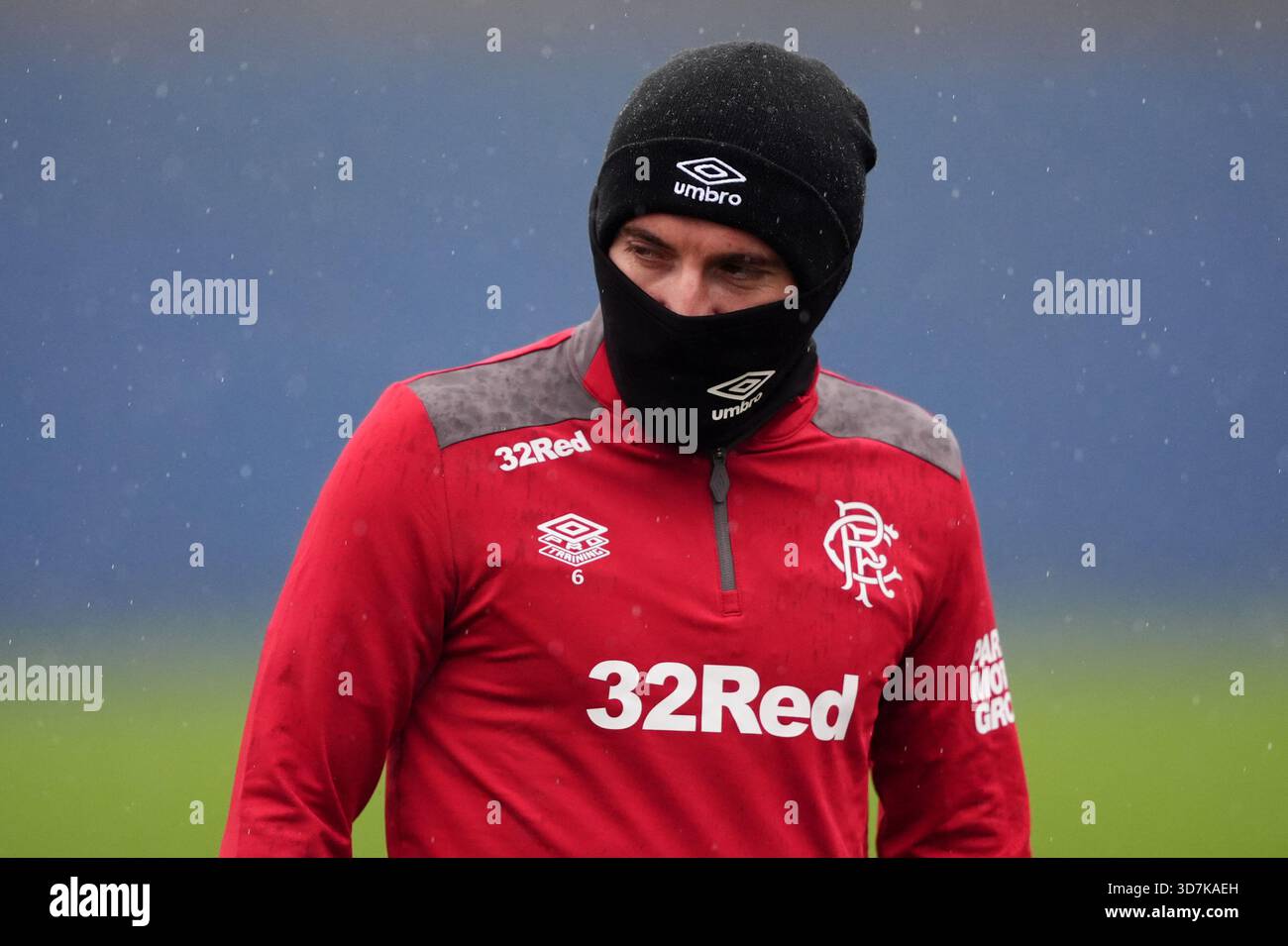 Rangers' Joe Rothwell during a training session at the Rangers Football ...