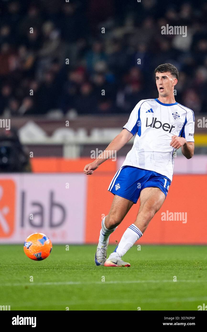 Jacob Ramon ComoÕs Jacobo Ramon during the Serie A soccer match between Torino Fc ...