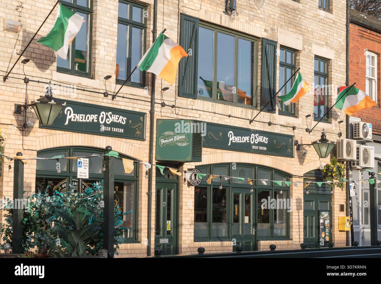 Penelope O'Shea's Irish Tavern in North Shields, England, UK Stock Photo