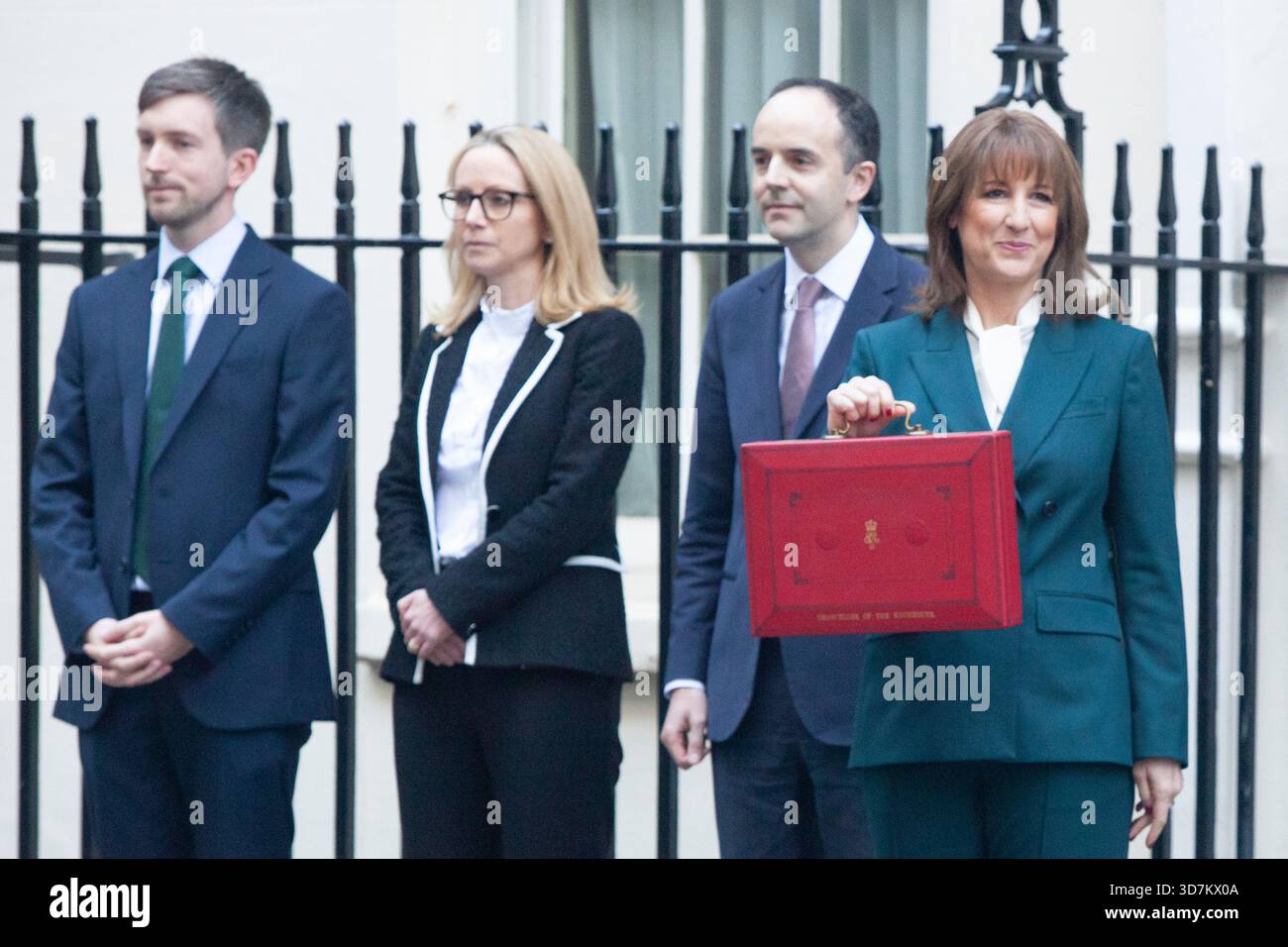 Rachel Reeves Despatch Box London, UK, 26 November 2025: At Downing Street in Westminster ...