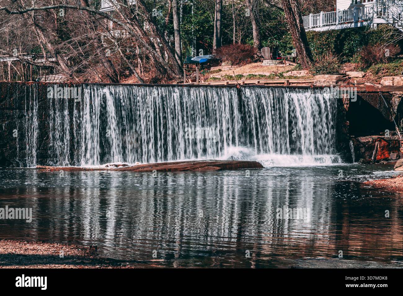 Lassiter mill park in Raleigh Stock Photo - Alamy