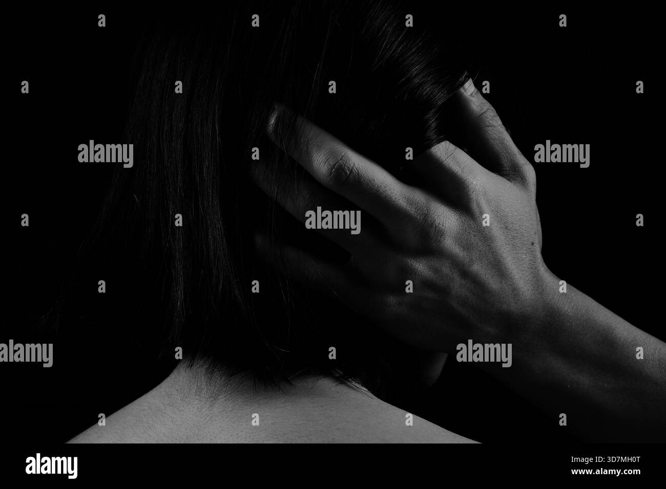 Therapeutic relaxation Black and White Stock Photos & Images - Alamy