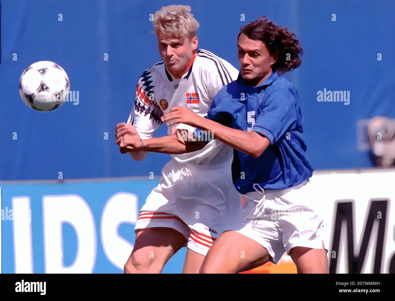 Paolo maldini 1994 hi-res stock photography and images - Alamy