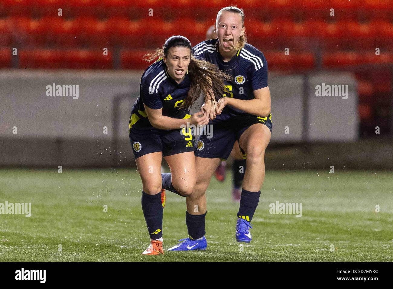 Cumbernauld, Scotland. 26 November 2025. Laura Berry (Rangers FC) of ...