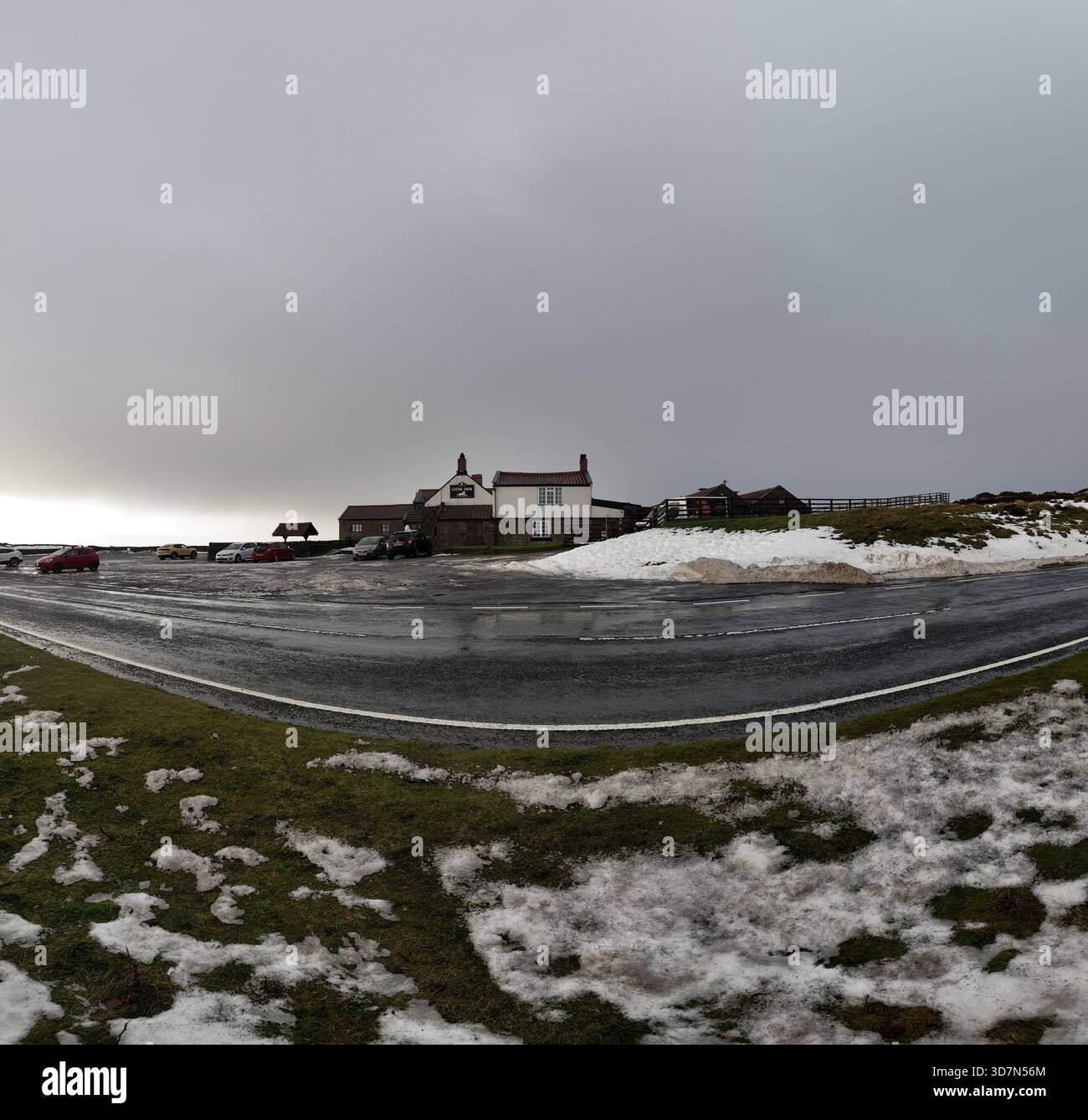 The Lion Inn, Blakey Ridge Stock Photo - Alamy