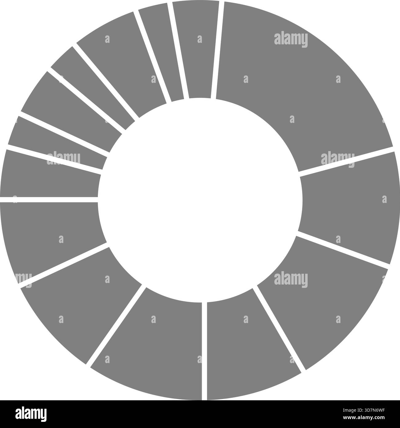 Concentric Community Rings Concentric circular rings illustrate layered information through ...
