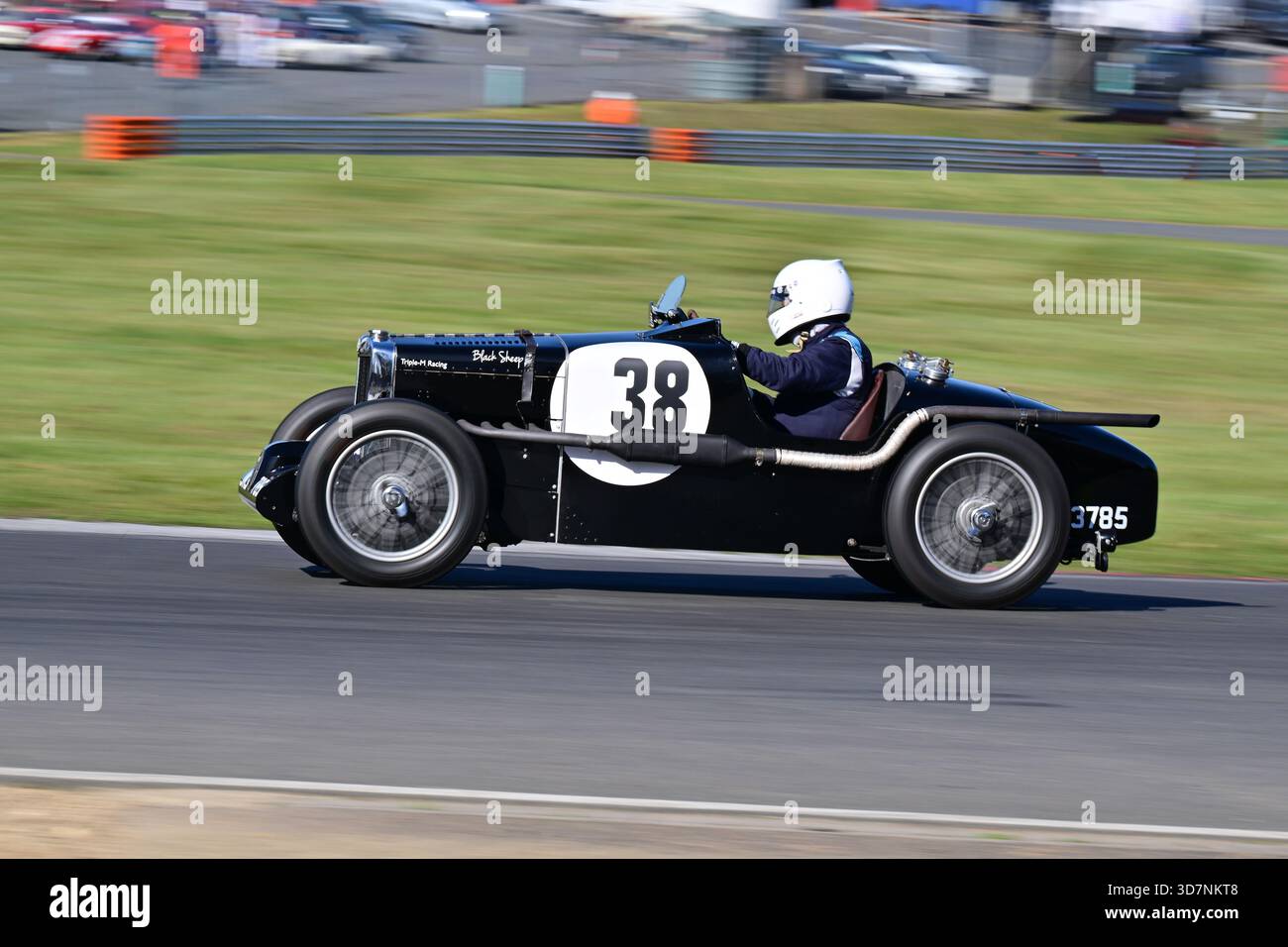 Steve Rees Colmar Steve Rees, MG P type, Triple M Racing, fifteen minutes of racing for ...